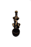 3.5" Mini Size Hand Made Resin Pipe - Various Designs - (1 Count)-Hand Glass, Rigs, & Bubblers