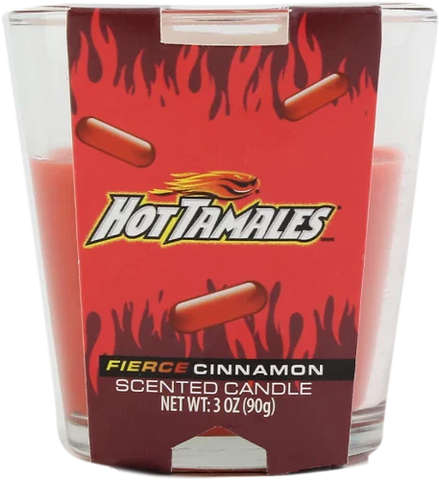 3oz Hot Tamale Candy Candles - Cinnamon Scented - (Various Count)-Air Fresheners & Candles