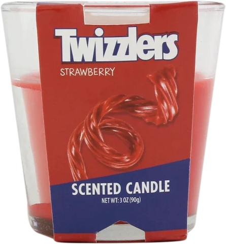 3oz Strawberry Twizzler Candles - (Various Counts)-Air Fresheners & Candles