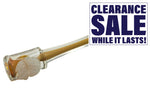 4.5" Leaf Attached Chillum - Color May Vary - (1, 5, or 10 Count)-Hand Glass, Rigs, & Bubblers