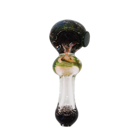 5" Gold Fume Frit Ball Hand Pipe (1 Count, 5 Count OR 10 Count)-Hand Glass, Rigs, & Bubblers