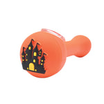 5" Halloween Inspired Silicone Hand Pipe With Various Designs - (1 Count)-Hand Glass, Rigs, & Bubblers