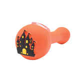 5" Halloween Inspired Silicone Hand Pipe With Various Designs - (1 Count)-Hand Glass, Rigs, & Bubblers