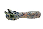 5" Mushroom & Frit Fume - Color May Vary - (1 Count)-Hand Glass, Rigs, & Bubblers