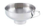 5.5" Stainless Steel Canning Preserving Wide Mouth Funnel W/ Handle-Processing and Handling Supplies