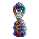 6” Hooded Cobra Water Pipe - Color May Vary - (1 Count)-Hand Glass, Rigs, & Bubblers