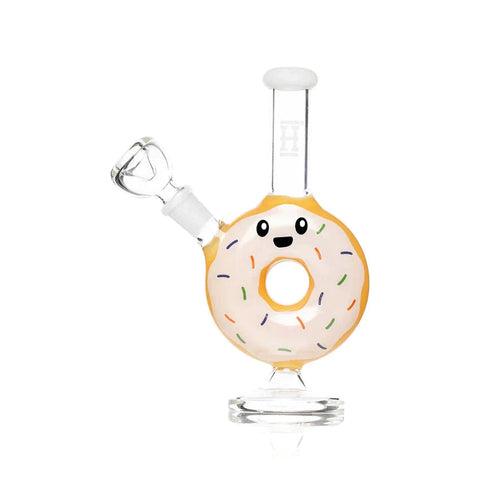 6.5" Hemper Donut Bong - 1 Count-Hand Glass, Rigs, & Bubblers