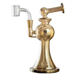 6.75" Mj Arsenal Apollo Mini Dab Rig - Gold - (1 Count)-Hand Glass, Rigs, & Bubblers