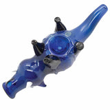 7" Artistic Design Glass Dragon Hand Pipe - (1 Count)-Silicone Hand Pipe