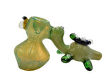 7" Tortoise Inspired Premium Hammer Bubbler - Color May Vary - (1 Count)-Hand Glass, Rigs, & Bubblers