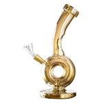 8" Mj Arsenal Saturn Mini Bong - Gold or Pink - (1 Count)-Hand Glass, Rigs, & Bubblers