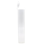 90mm Joint Tube | Cartridge Tube - Made in USA - Clear Translucent-Joint Tubes & Blunt Tubes