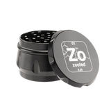 Zooted 4-Piece Herb Grinder - Black