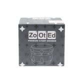 Zooted 4-Piece Herb Grinder - Silver