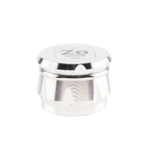 Zooted 4-Piece Herb Grinder - Silver