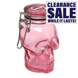 Airtight Glass Stash Jar 100mL - Various Styles - (1 Count)-Novelty, Hats & Clothing