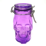 Airtight Glass Stash Jar 250mL - Various Styles - (1 Count)-Novelty, Hats & Clothing