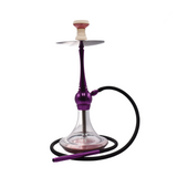 Aluminum Blade Hookah - Red - (1 Count)-Hand Glass, Rigs, & Bubblers