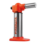 Blazer Big Buddy Turbo Torch Orange & Stainless Steel 1 OR 6 Count-Lighters and Torches