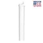 Blunt Tube 116mm - Made in USA - Black, White or Clear - (Various Counts)-Joint Tubes & Blunt Tubes