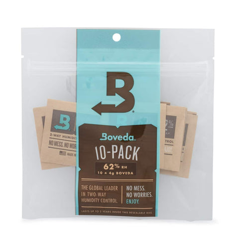 Boveda 62% Humidity Pack Small 4 Gram (10 Count, 50 Count or 125 Count Display)-Humidity Packs