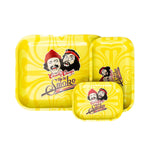 Cheech & Chong - 40Th Anniversary - Small or Large Tray - Yellow (1 Count)-Rolling Trays and Accessories