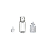 Chubby Gorilla 10Ml Pet Reducer Unicorn Bottle With Cr & Tamper Evident Break-Off Band (Clear Natural Bottle With Clear Natural Closure) - (2000 Count)-Glass Jars