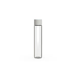 Chubby Gorilla 115Mm Spiral Cr Tube With Inner Seal & Tamper Evident Break-Off Band (Clear Natural Tube With Opaque White Closure) - (200 Count)-Glass Jars
