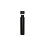 Chubby Gorilla 115Mm Spiral Cr Tube With Inner Seal & Tamper Evident Break-Off Band (Opaque Black Tube With Opaque Black Closure) - (200 Count)-Glass Jars