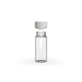 Chubby Gorilla 120Ml Aviator Cr Bottle With Inner Seal & Tamper Evident Break-Off Band (Clear Natural Bottle With Opaque White Closure) - (400 Count)-Glass Jars