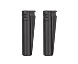 Clipper Full Metal Jet Flame Lighter - Black - (12, 60 Or 120 Count)-Lighters and Torches