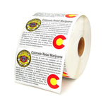 Colorado Compliant Label "Retail M* " 2" x 3" Inches 1000 Count-Prescription Labels & State Compliant Labels