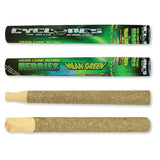 Cyclones Herbies - Herb Cone Blunt - Mean Green (24 Count Display)-Papers and Cones