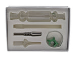 Dab Kit With Dish 14mm - (1 Count)-Hand Glass, Rigs, & Bubblers