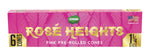 ENDO Rose Heights Premium Pink 1 1/4 Size Cones - 6 Cones Per Pack - (24 Count Display)-Papers and Cones