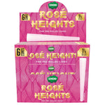 ENDO Rose Heights Premium Pink 1 1/4 Size Cones - 6 Cones Per Pack - (24 Count Display)-Papers and Cones