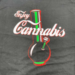 Enjoy Cannabis - T-Shirt - Various Sizes (1 Count or 3 Count)-Novelty, Hats & Clothing