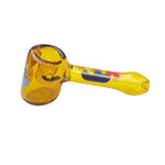 Famous Design Papaya Hammer Hand Glass - (1 Count)-Hand Glass, Rigs, & Bubblers