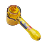 Famous Design Papaya Hammer Hand Glass - (1 Count)-Hand Glass, Rigs, & Bubblers