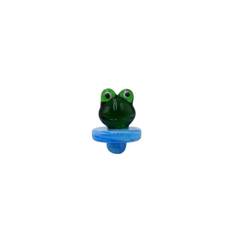 Frog Head Carb Cap - (1 Count)-Hand Glass, Rigs, & Bubblers