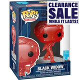 Funko - Avengers Infinity Saga Black Widow Red Artist Series Pop! Vinyl Figure - Protector Case - (1 Count)-Novelty, Hats & Clothing