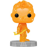 Funko - Avengers Infinity Saga Hawkeye Orange Artist Series Pop! Vinyl Figure - Protector Case - (1 Count)-Novelty, Hats & Clothing