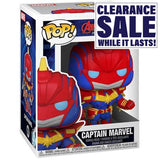 Funko - Marvel Mech Captain Marvel Pop! Vinyl Figure - (1 Count)-Novelty, Hats & Clothing