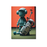 Futuristic Golf Figure Hypebeast Toy Poster-Poster