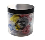 Glass House Carb Caps - Color May Vary - (12 Count)-Hand Glass, Rigs, & Bubblers