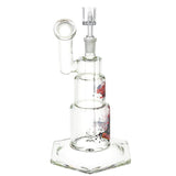 Gun's N' Roses-"Appetite For Destruction"-10"-Hex Base-Dab Rig-1 Count-Hand Glass, Rigs, & Bubblers