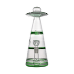 Hemper 10" Mothership UFO Glass Bubbler - Various Colors - (1 Count)-Hand Glass, Rigs, & Bubblers