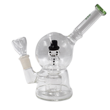 Hemper 7" Snow Globe Bubbler - Various Colors - (1 Count)-Hand Glass, Rigs, & Bubblers