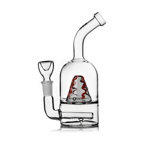 Hemper 7" Volcano Bong - (1 Count)-Hand Glass, Rigs, & Bubblers