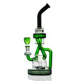 Hemper Cyberpunk XL Glass Bubbler - Various Colors - (1 Count)-Hand Glass, Rigs, & Bubblers